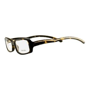 BRAND NEW PRADA EYEGLASSES, tortoise and rose gold, authentic 90s style